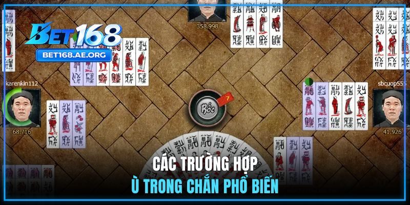 Các Trường Hợp Ù Trong Chắn Và Cách Nhận Biết Nhanh 2 Các trường hợp ù trong chắn phổ biến