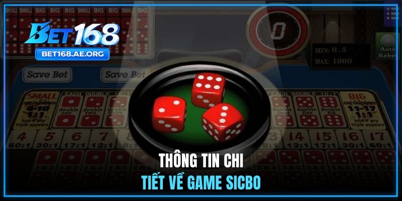 Thông tin chi tiết về game Sicbo
