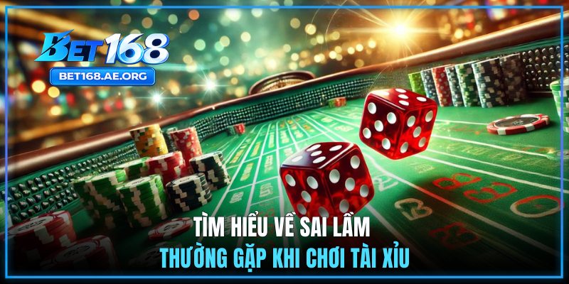 Tìm hiểu về sai lầm thường gặp khi chơi tài xỉu