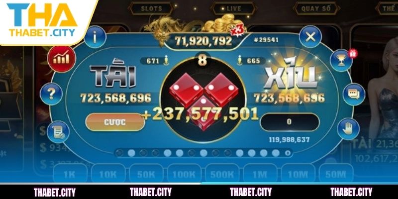 Đôi nét về game tài xỉu THABET